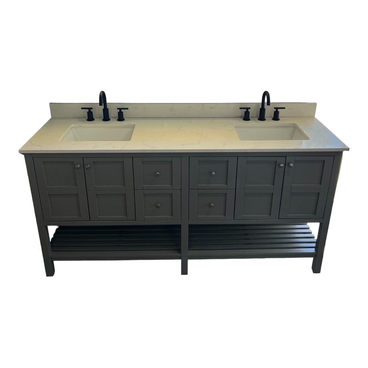 Gray Vinnova Vanity 72"