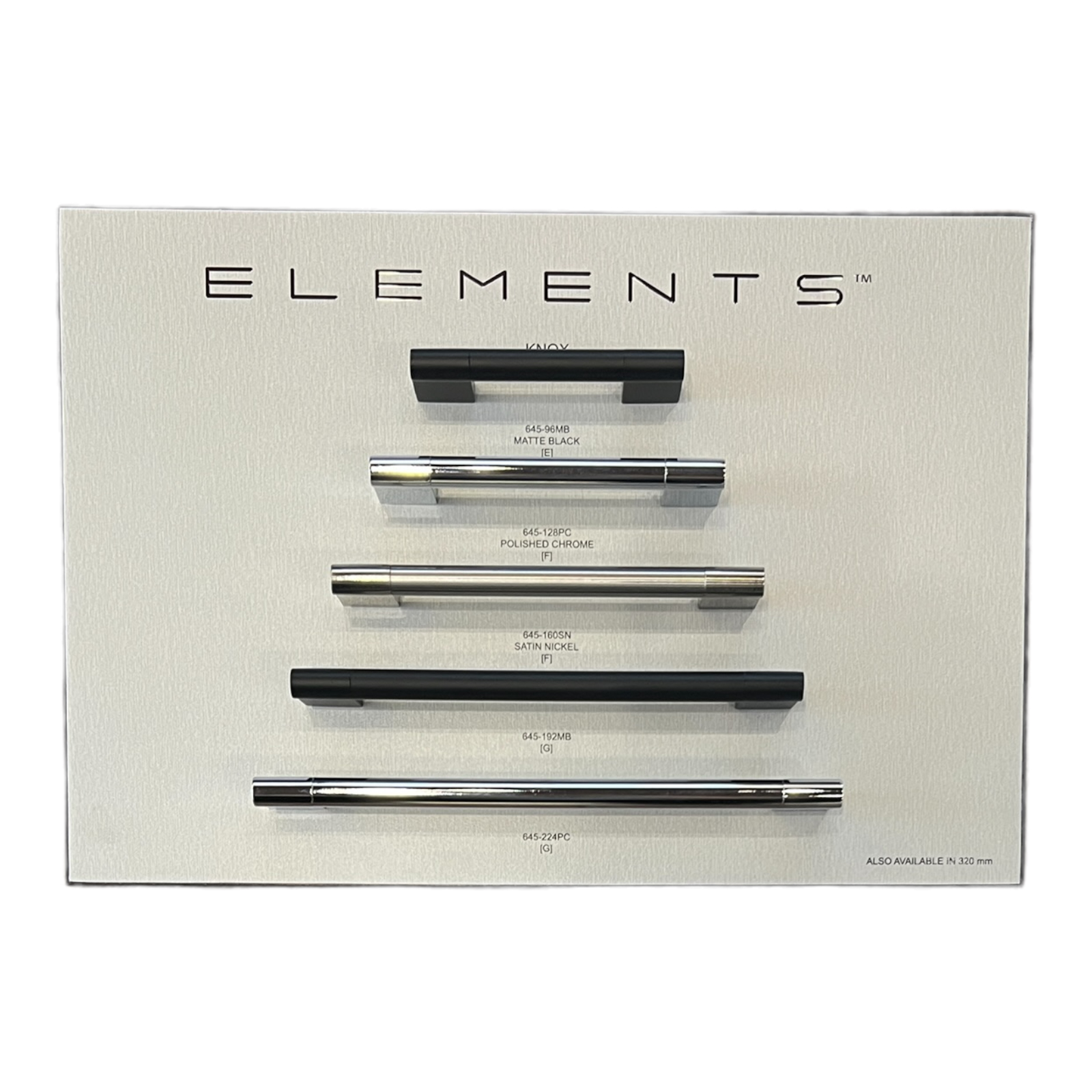 Elements - Knox Collection
