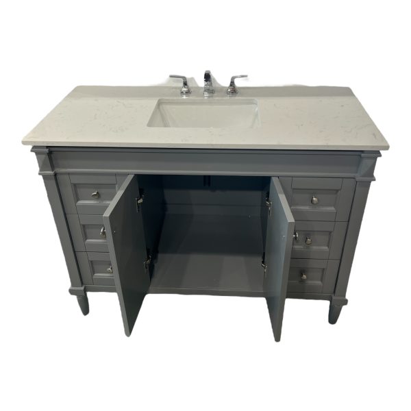 Gray Vinnova Vanity 48" - Image 3