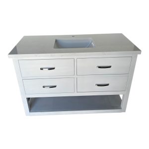 White Vinnova Vanity 48"